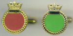 a JUST ARRIVED Cuff Links Port & Starboard